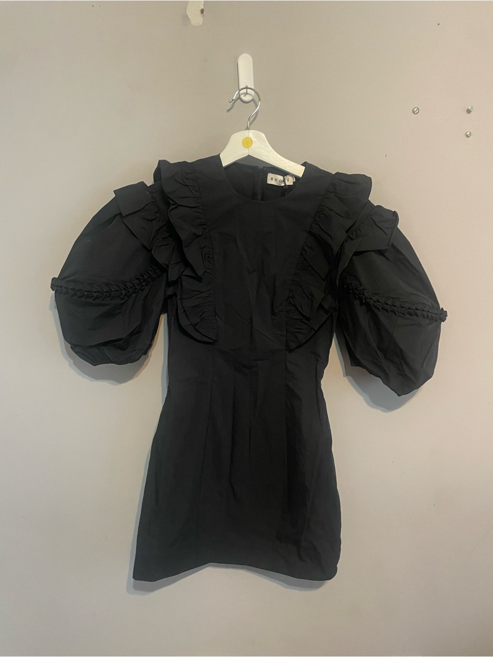 RHODE Black Varja Dress Size XXS NWT - Picture 2 of 7